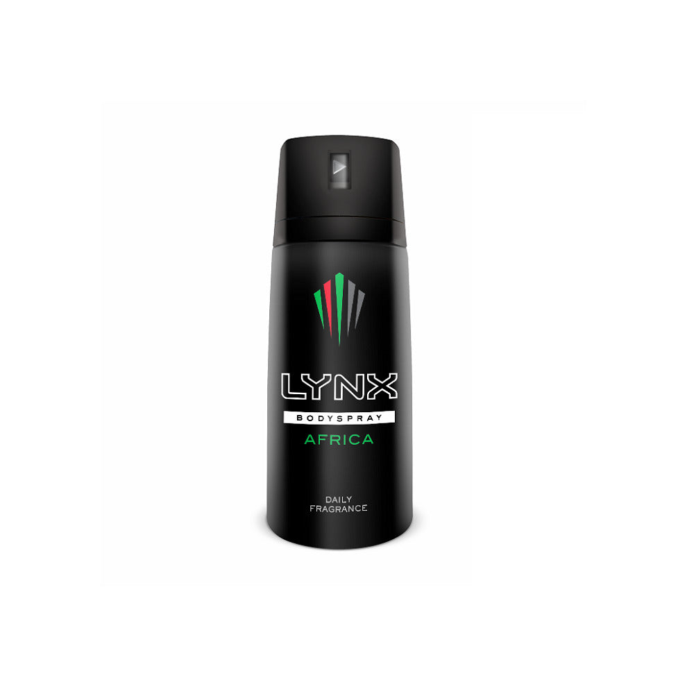 Buy Lynx Body Spray Africa 150ml - Premium Quality Toiletries Online - Product Image Buy Lynx Body Spray Africa 150ml - Premium Quality Toiletries Online - Product Image